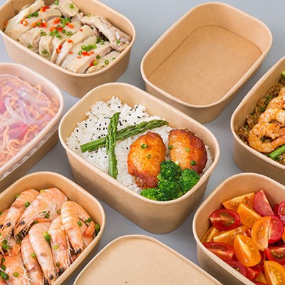 Customized Kraft Food Bowls