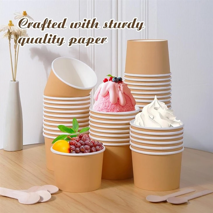 Ice Cream Cups Disposable