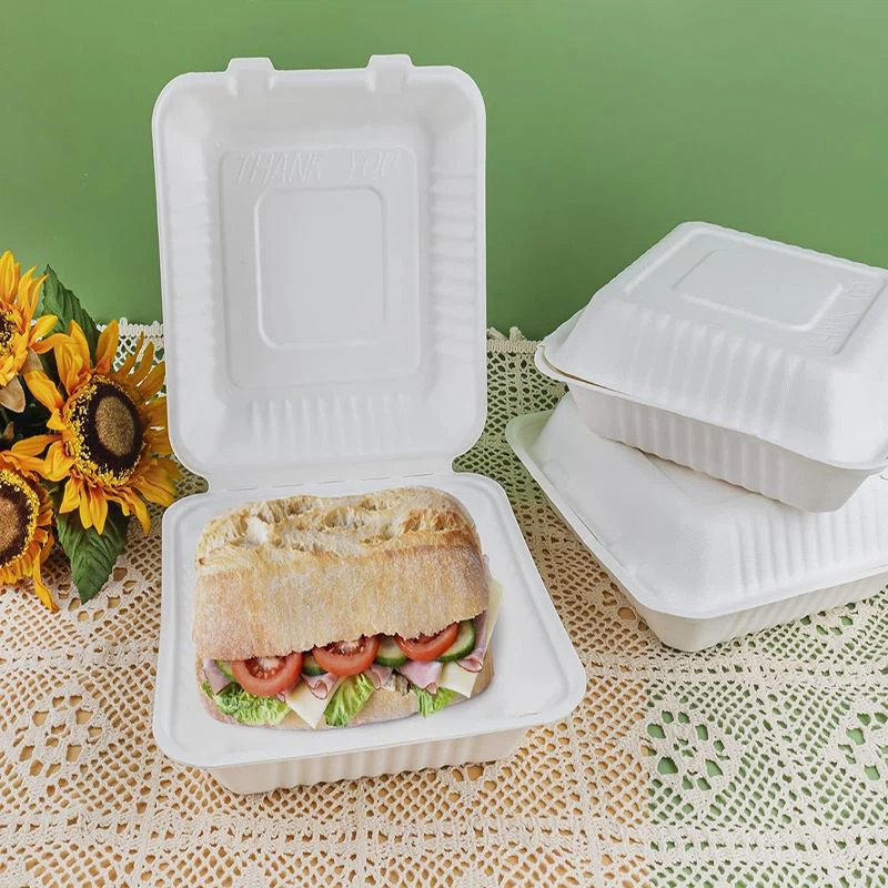 Clamshell Bagasse