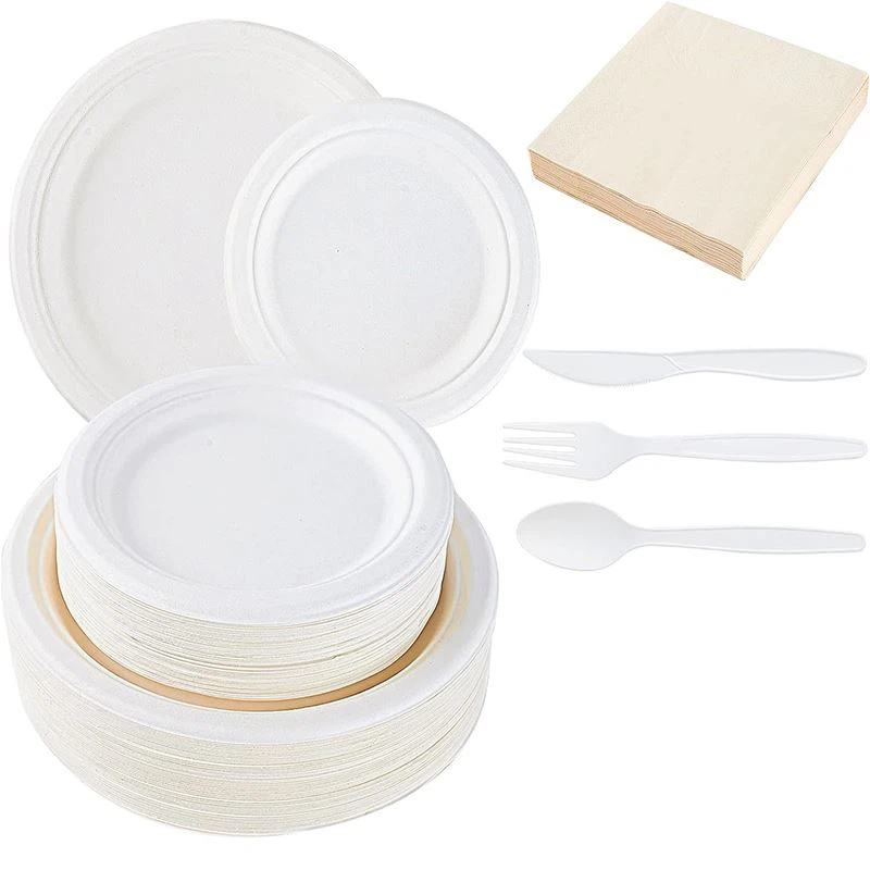Compostable Plates and Cutlery