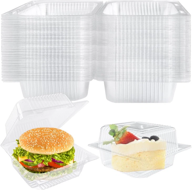 8oz - 48 oz clear PET plastic cake box wholesale