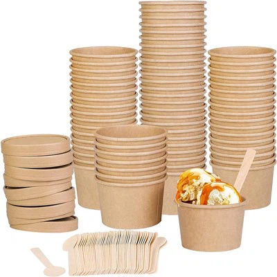8oz Kraft Soup Container