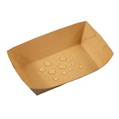 Kraft Paper Snack Tray